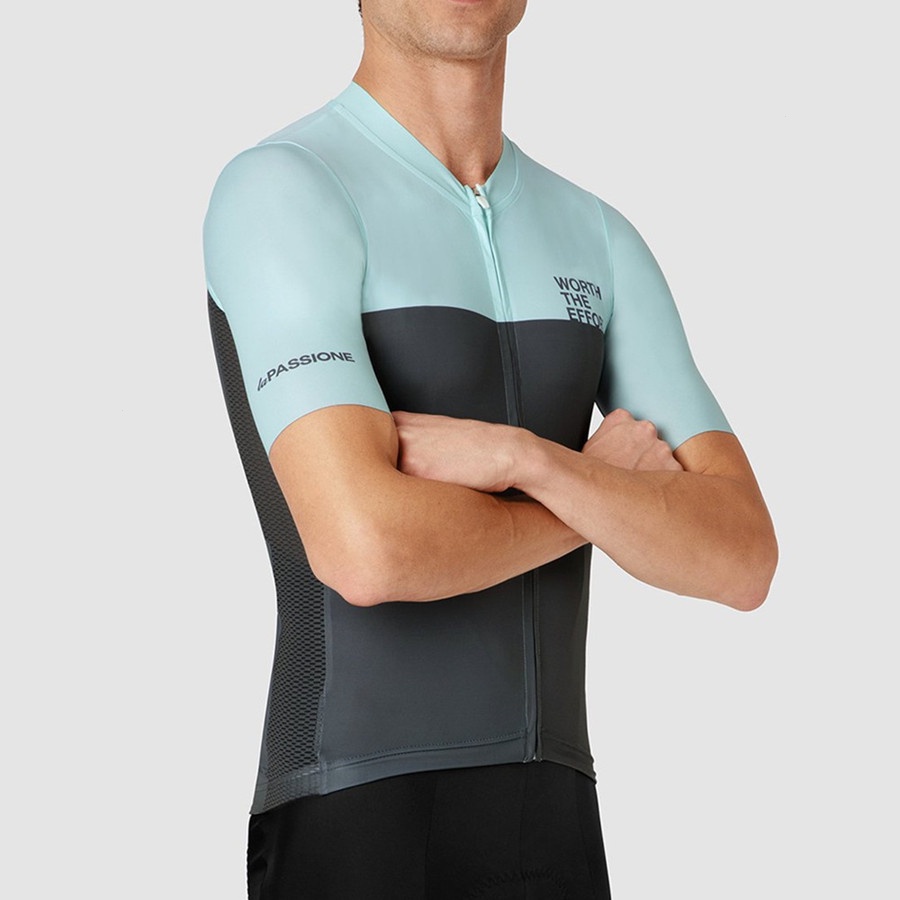 2021 Pro Team Aero 騎行服自行車襯衫輕便短袖比賽合身自行車騎行服