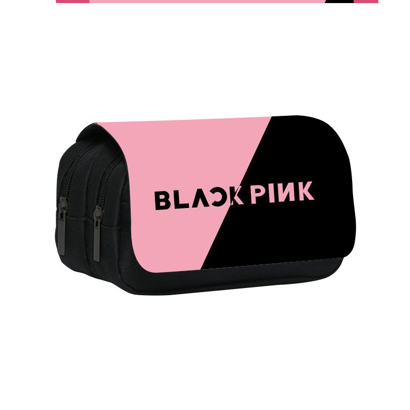 Black Pink 文具盒  韓國明星周邊 學生雙層筆袋 文具收納包