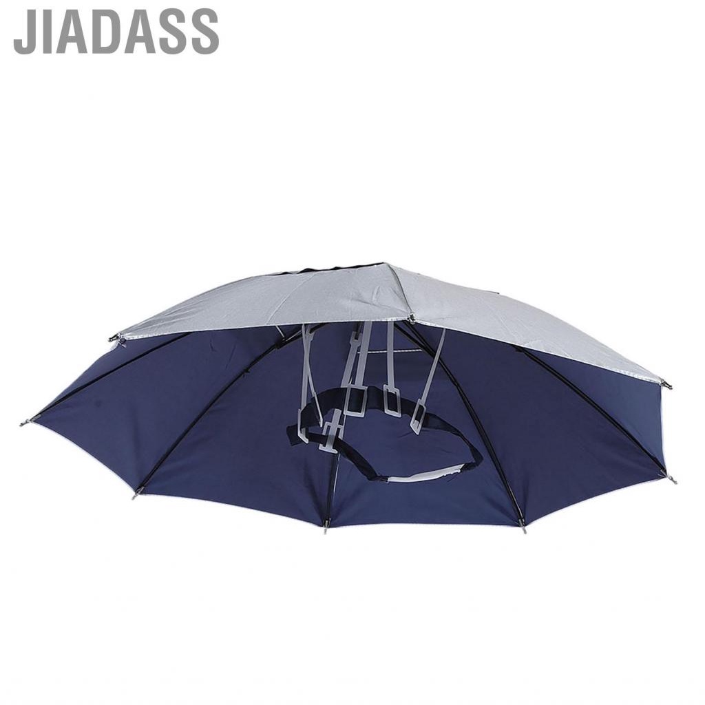 Jiadass 2 件戶外釣魚傘帽夏季折疊防紫外線防曬