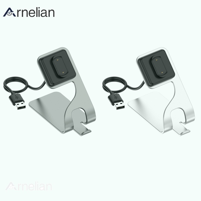Arnelian 快速充電底座充電器支架底座充電線兼容 Amazfit Gtr4 華米 Gts3 T-rex2 手錶