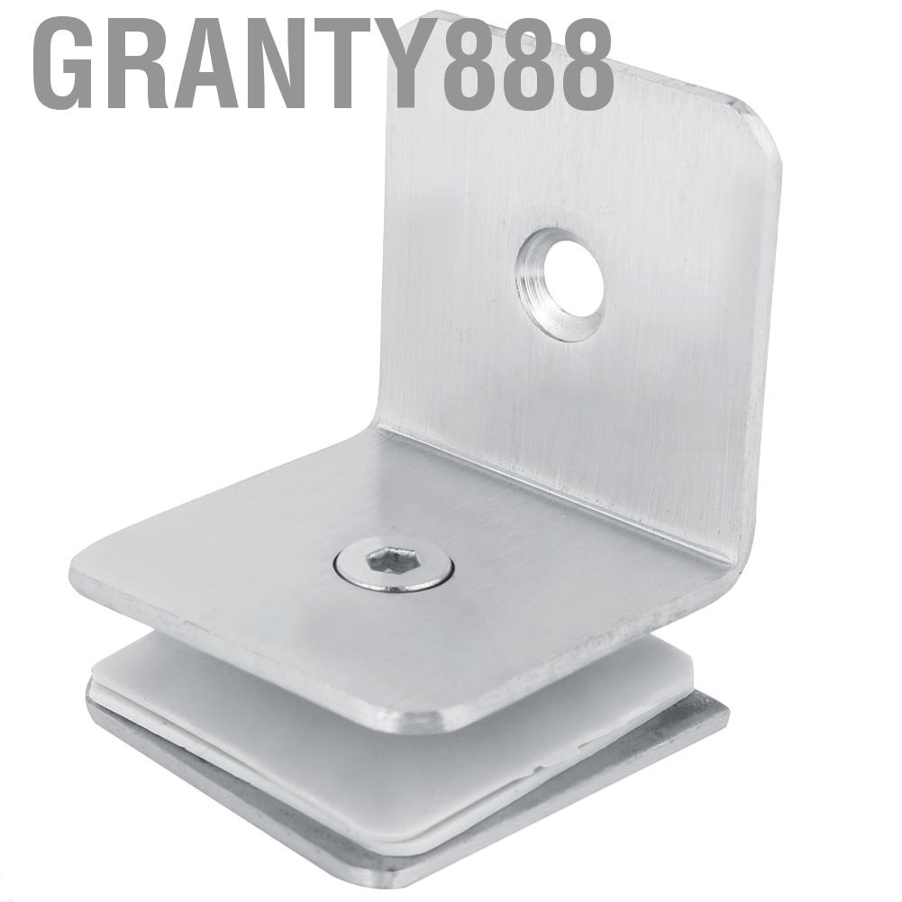 Granty888 HD 淋浴門鉸鏈不鏽鋼 90° 玻璃夾配件