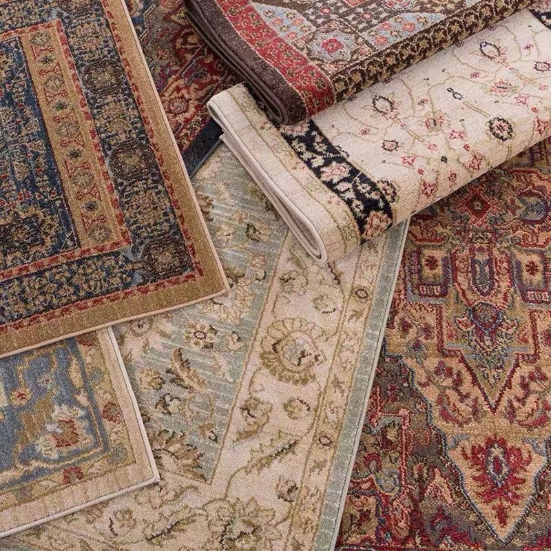 地毯 加厚仿羊絨 復古民族風 可訂製 北歐摩洛哥 客廳地毯 沙發茶几毯 臥室地墊 地毯地墊