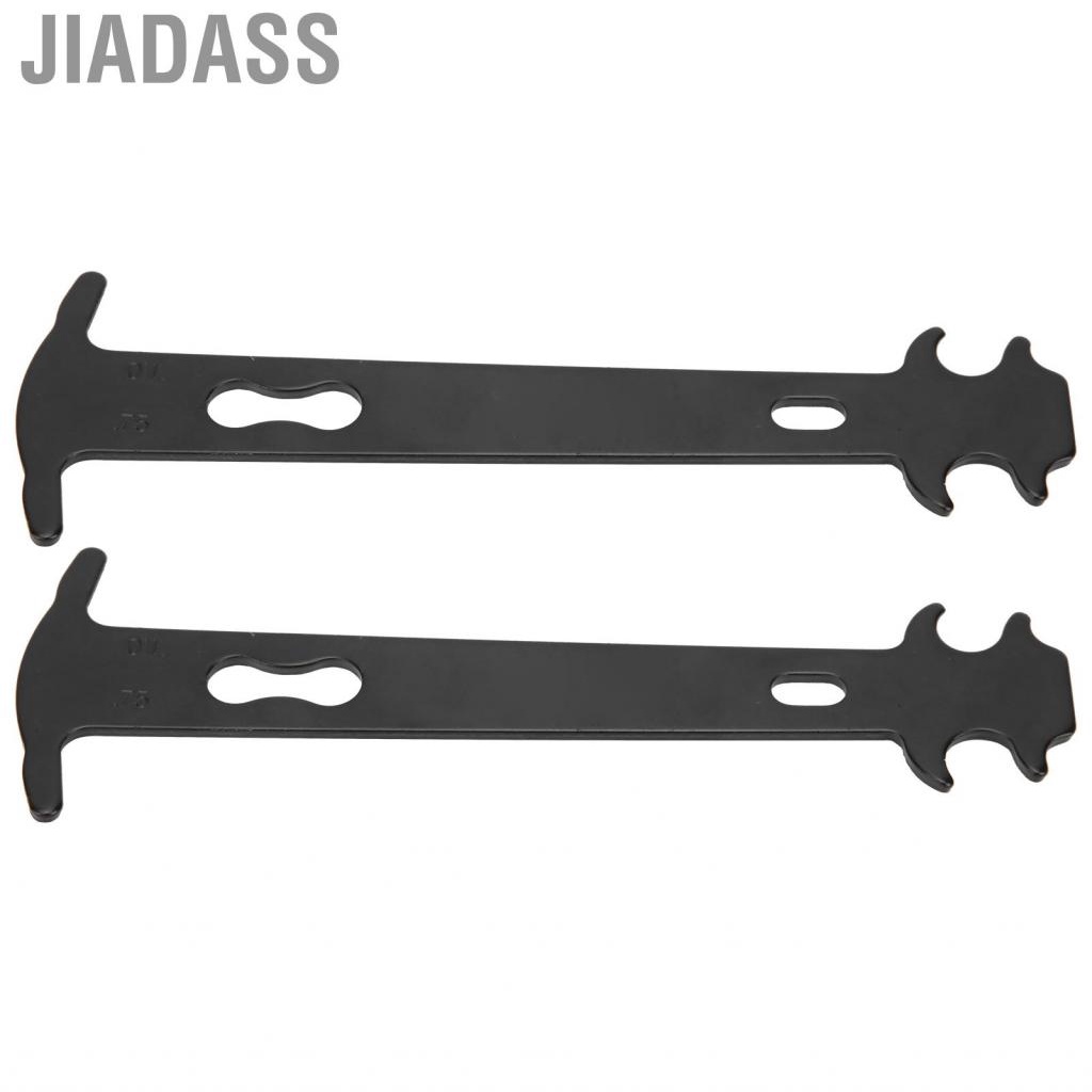 Jiadass 登山車鏈條測量尺自行車檢查器磨損指示器工具適用於