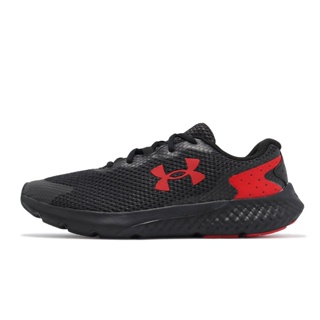 Under Armour Charged Rogue 3 Reflect 黑紅 反光 UA 慢跑鞋 3025525001