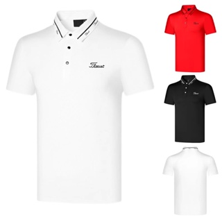 [Titleist]高爾夫運動夏季男士速乾衣短袖T恤透氣吸汗golf戶外上衣男POLO衫