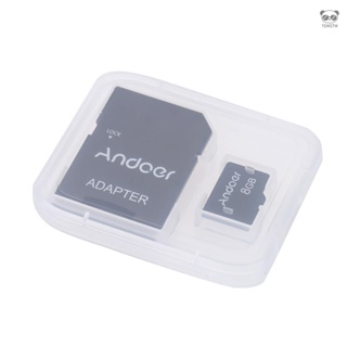 Andoer 8GB Class 10 存儲卡TF卡內存卡 用於相機PC手機GPS 膠盒裝