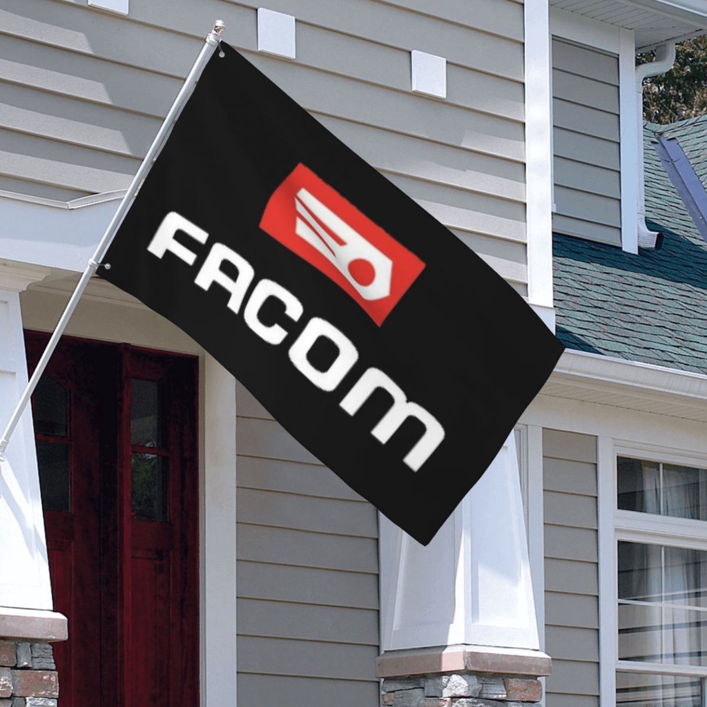 Facom Tools 個性化家居裝飾 室內的花園裝飾旗幟 戶外裝飾旗幟 現貨 152x90cm