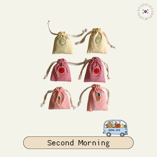 韓國文創• Second morning 迷你束口袋