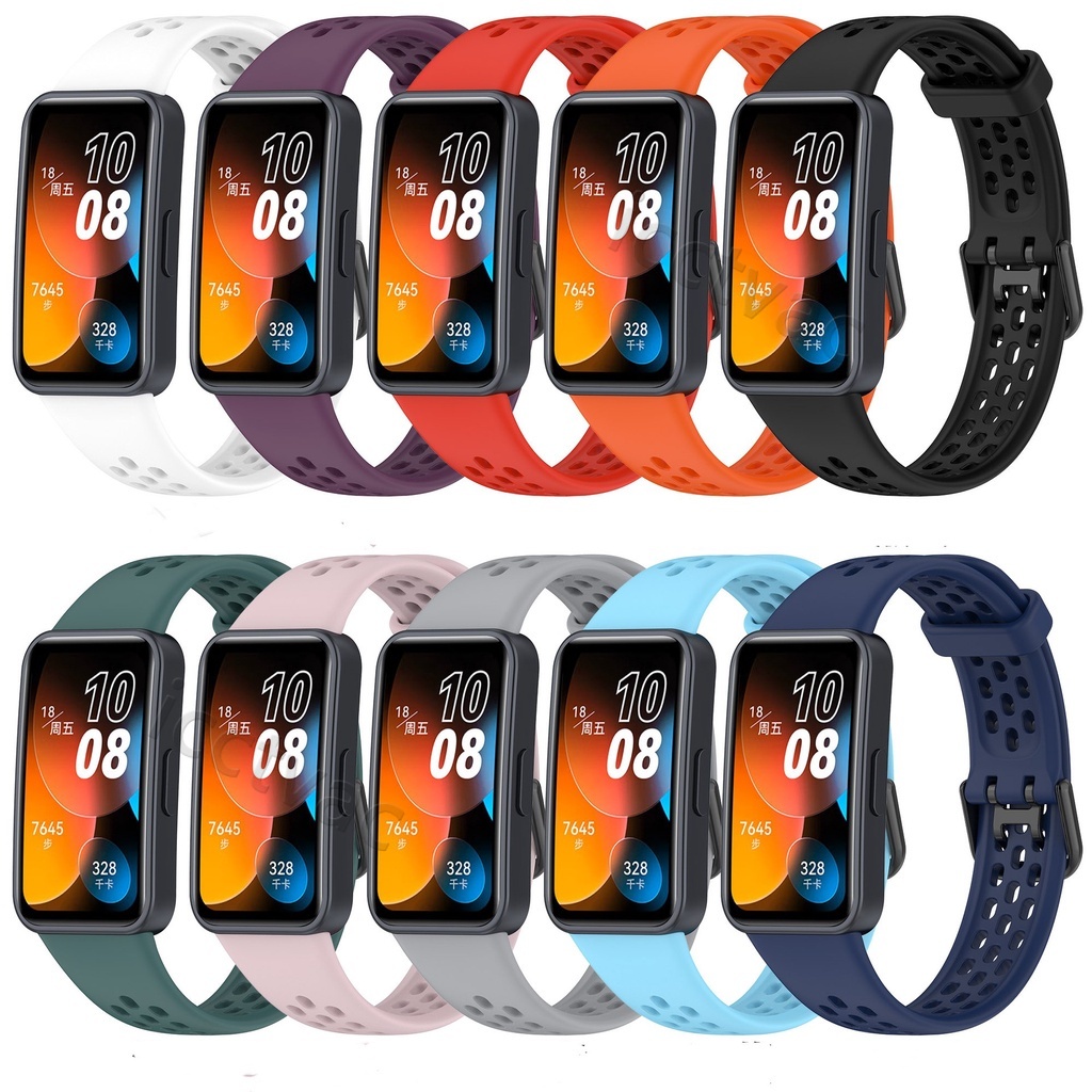 華為手環 8 矽膠錶帶手鍊 華為手環8 Huawei Band8手環配件