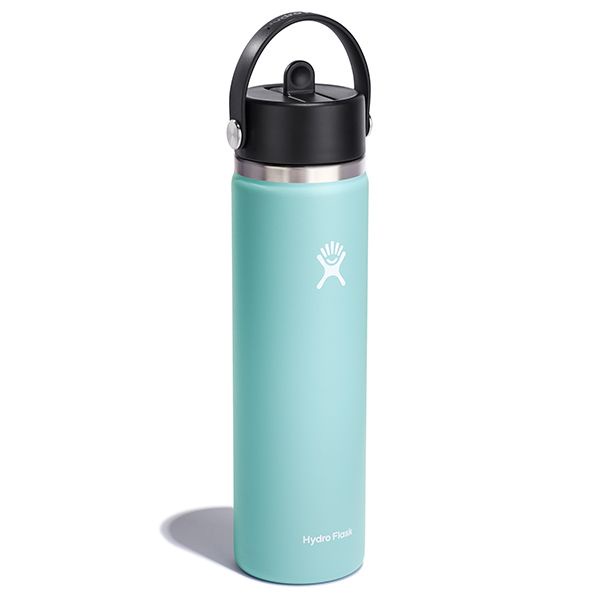 Hydro Flask 24oz寬口吸管真空保溫鋼瓶/ 露水綠 eslite誠品