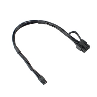 Jmt 30cm 適用於 Apple Mac iMAC Pro G5 塔式顯卡電源線 Mini 6pin 轉 8pin