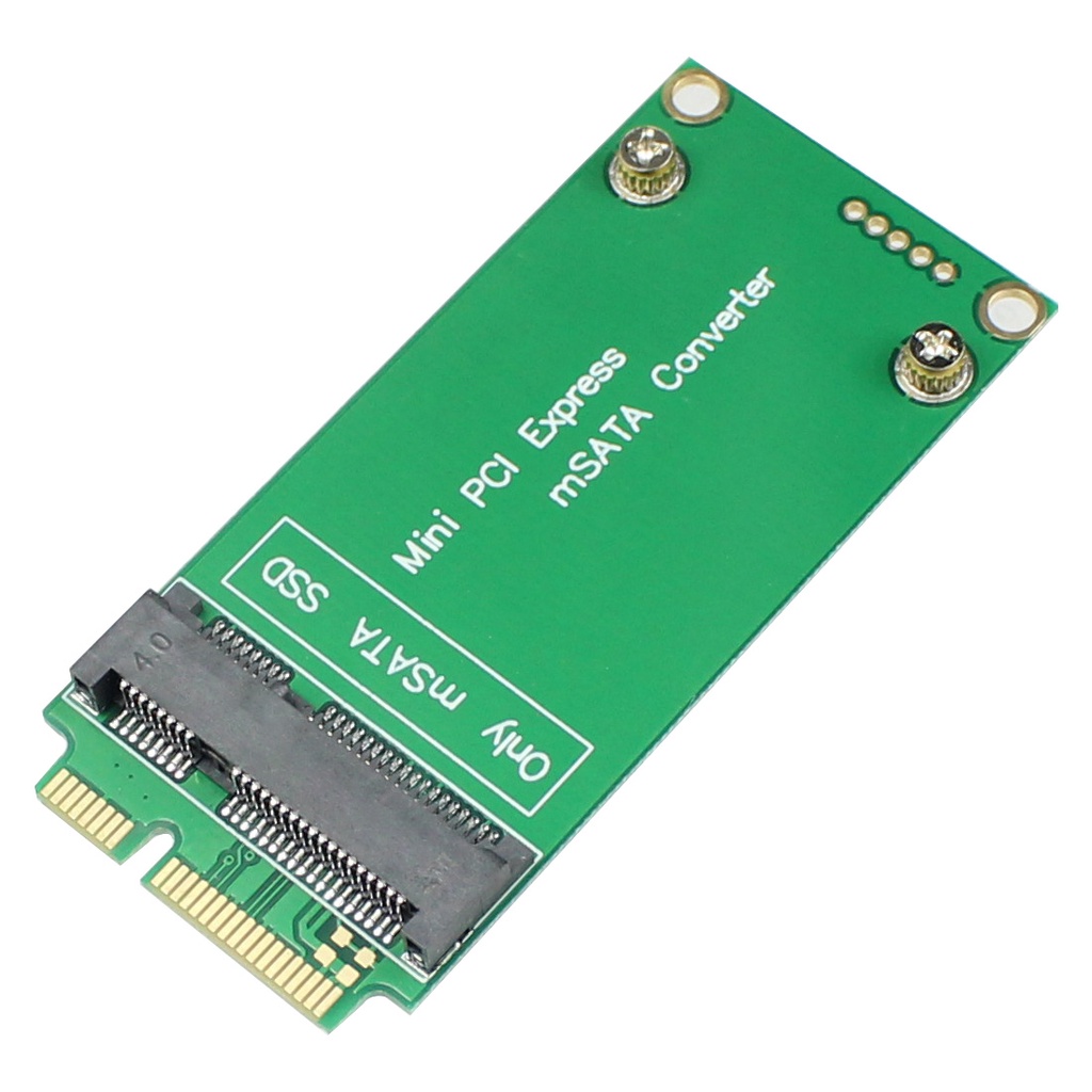 Jmt 3x5cm mSATA 適配器到 Mini PCI-e SATA SSD 適配器轉換卡,適用於華碩 Eee PC