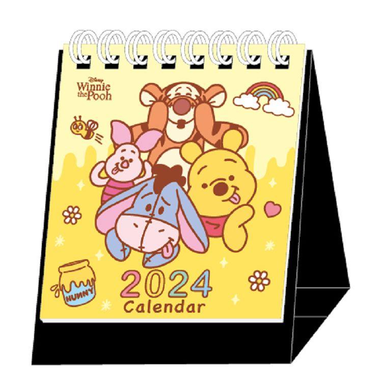 (特價)迪士尼2024桌曆迷你維尼【金石堂】