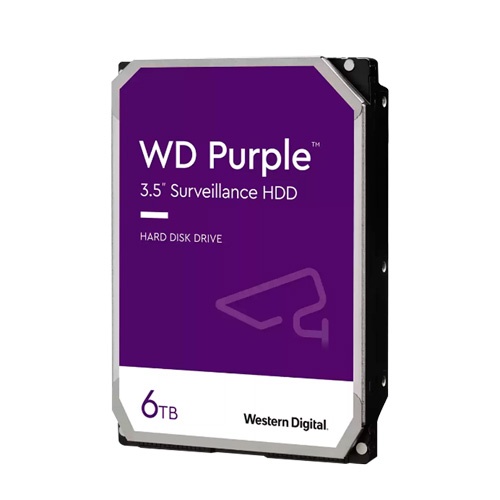 WD 威騰 紫標 3.5吋 內接硬碟 6TB 256M 5400R 3年保 監控碟 WD64PURZ