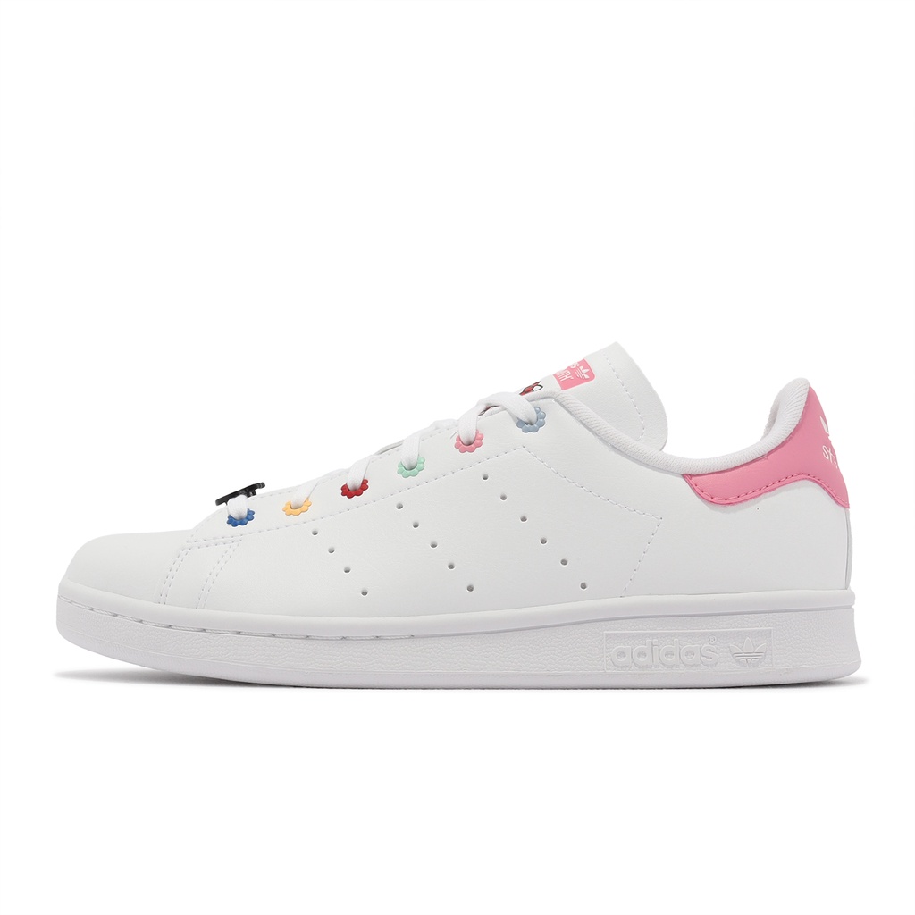 adidas X Hello Kitty Stan Smith J 女鞋 大童鞋 愛迪達 聯名 ACS ID7230