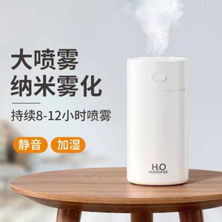 新款雲朵加濕器USB家用車載迷你補水大容量400ML香薰機加濕器禮品
