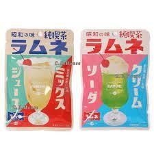 【享吃零食】 日本 昭和純喫茶汽水糖-冰淇淋汽水風味/綜合果汁風味