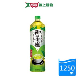 御茶園日式無糖綠茶1.25L【愛買】