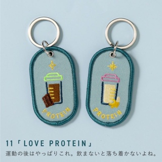 日本 IROHA 2/8b 鑰匙圈組/ 食物系列/ 高蛋白飲 eslite誠品