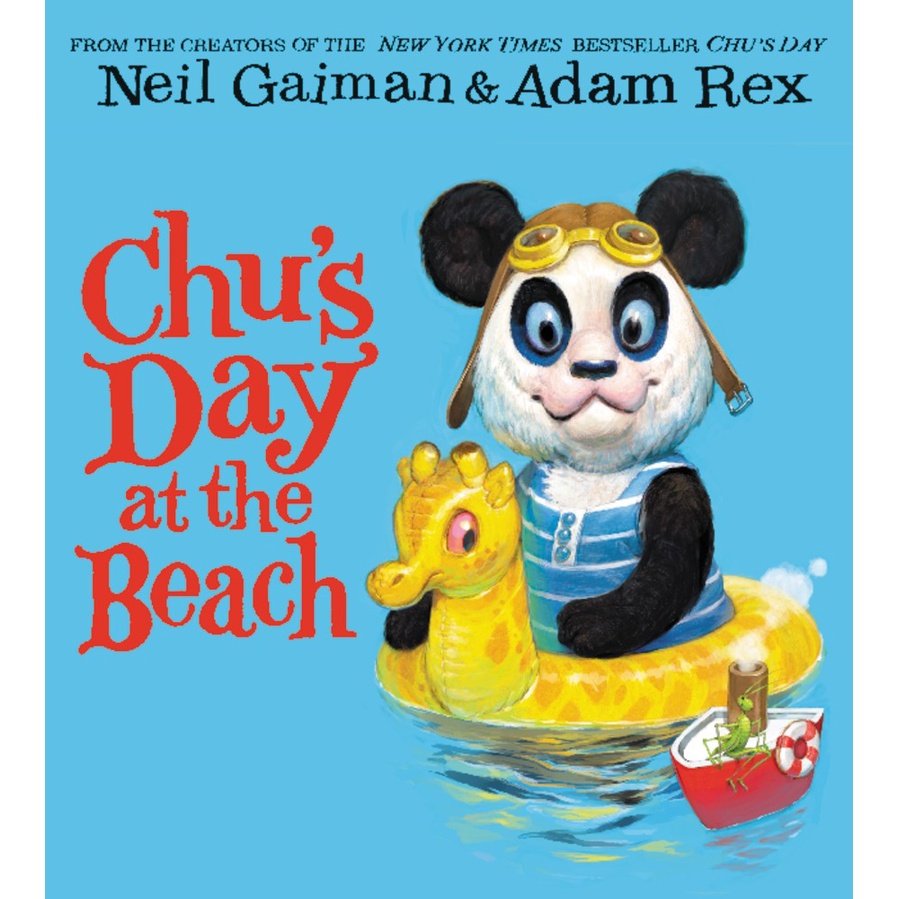 Chu's Day at the Beach(精裝)/Neil Gaiman【禮筑外文書店】