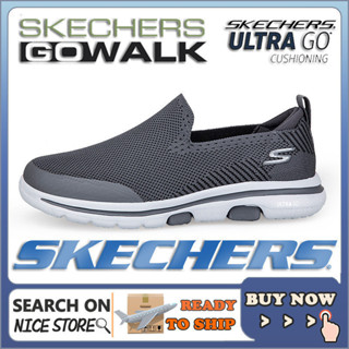 有貨 Skechers_ Ultra-Go 輕便運動鞋夏季樂福鞋運動運動鞋一腳蹬運動鞋男士生活方式休閒步行鞋 Kasut