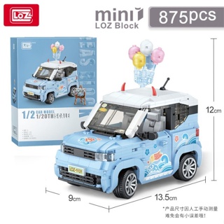 LOZ車系列 Mini車經典款 LOZ微型積木 益智MINI拼裝積木無法相容樂高 益智積木玩具 培養兒童想像創造力