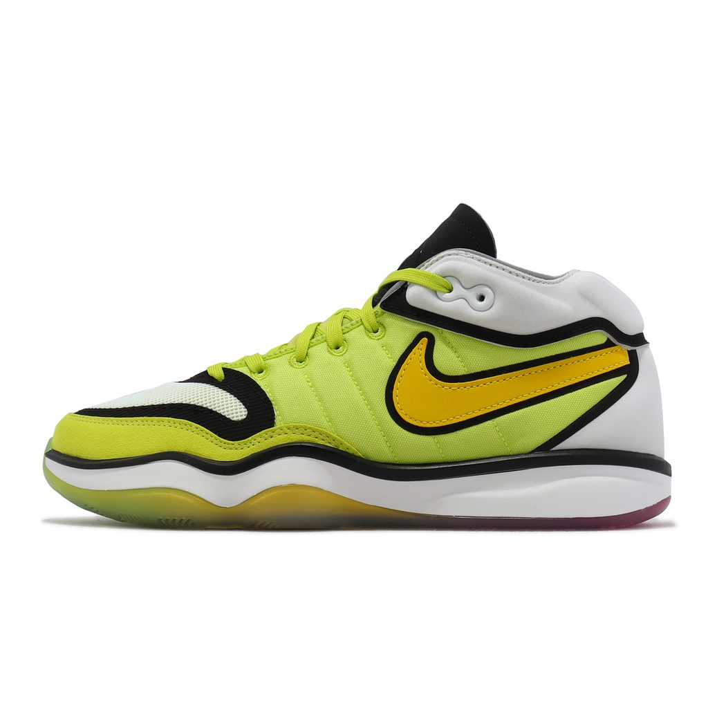 Nike 籃球鞋 Air Zoom G.T. Hustle 2 EP Talaria 螢光黃 男鞋 DJ9404-300