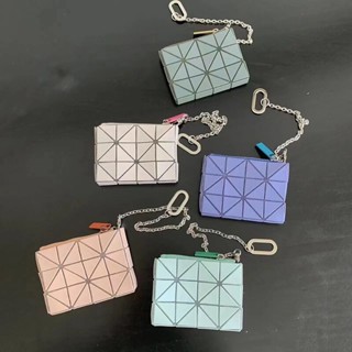 三宅一生 原裝 ISSEYMIYAKE BAOBAO卡帶錢包三月限定彩色奶油系列零錢包珍珠拉鍊卡包