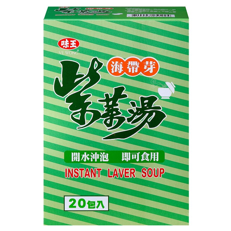 味王 海帶芽紫菜湯(3.5gX20包)[大買家]