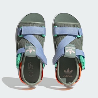 Adidas 360 Sandal 3.0 C GW2156 中童 涼鞋 經典 休閒 魔鬼氈 舒適 三葉草 綠藍