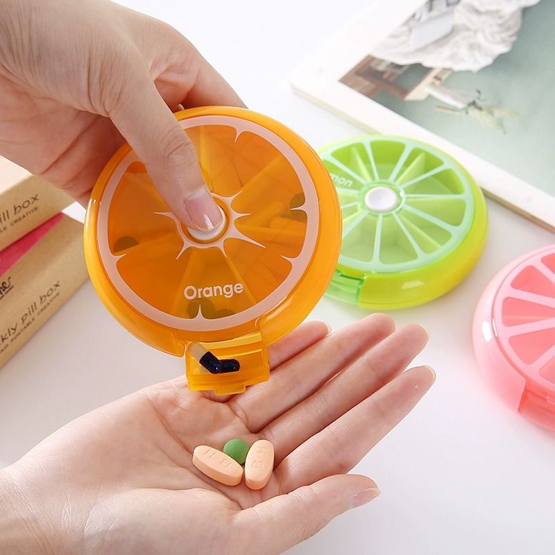 ‹分藥器›現貨 隨身迷你便攜裝藥丸盒小號藥盒韓國可愛分裝器藥丸藥品薬盒糖果