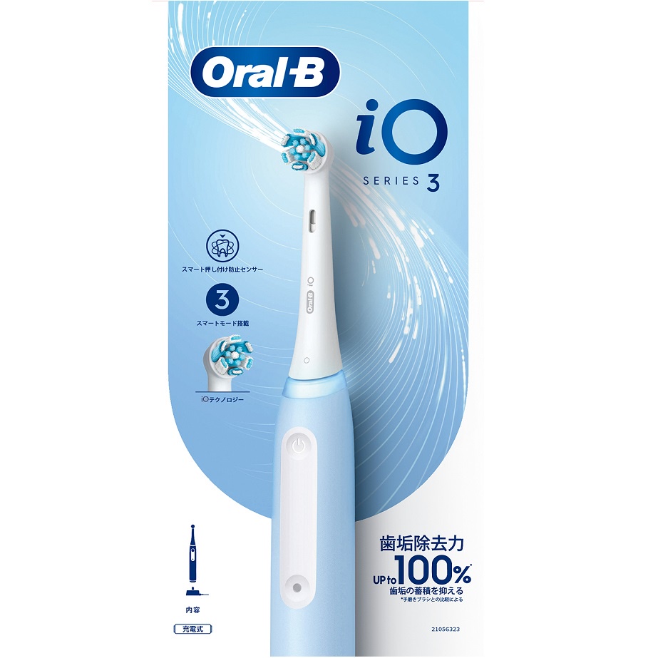 Oral-B 歐樂B iO3微震科技電動牙刷-冰川藍