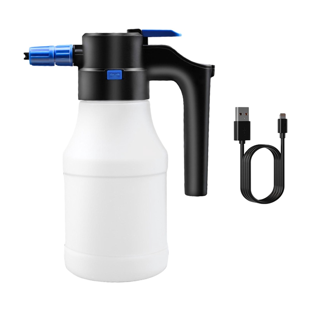 [LszcxTW] 1.5l 電動泡沫噴霧器,電動洗車泡沫噴壺,便攜式洗車噴霧器