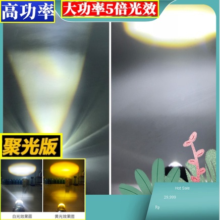 四期Address V125G小盤H6魚眼LED老車燈炮 大燈Suzuki Address 台鈴忍者 魚眼led小盤