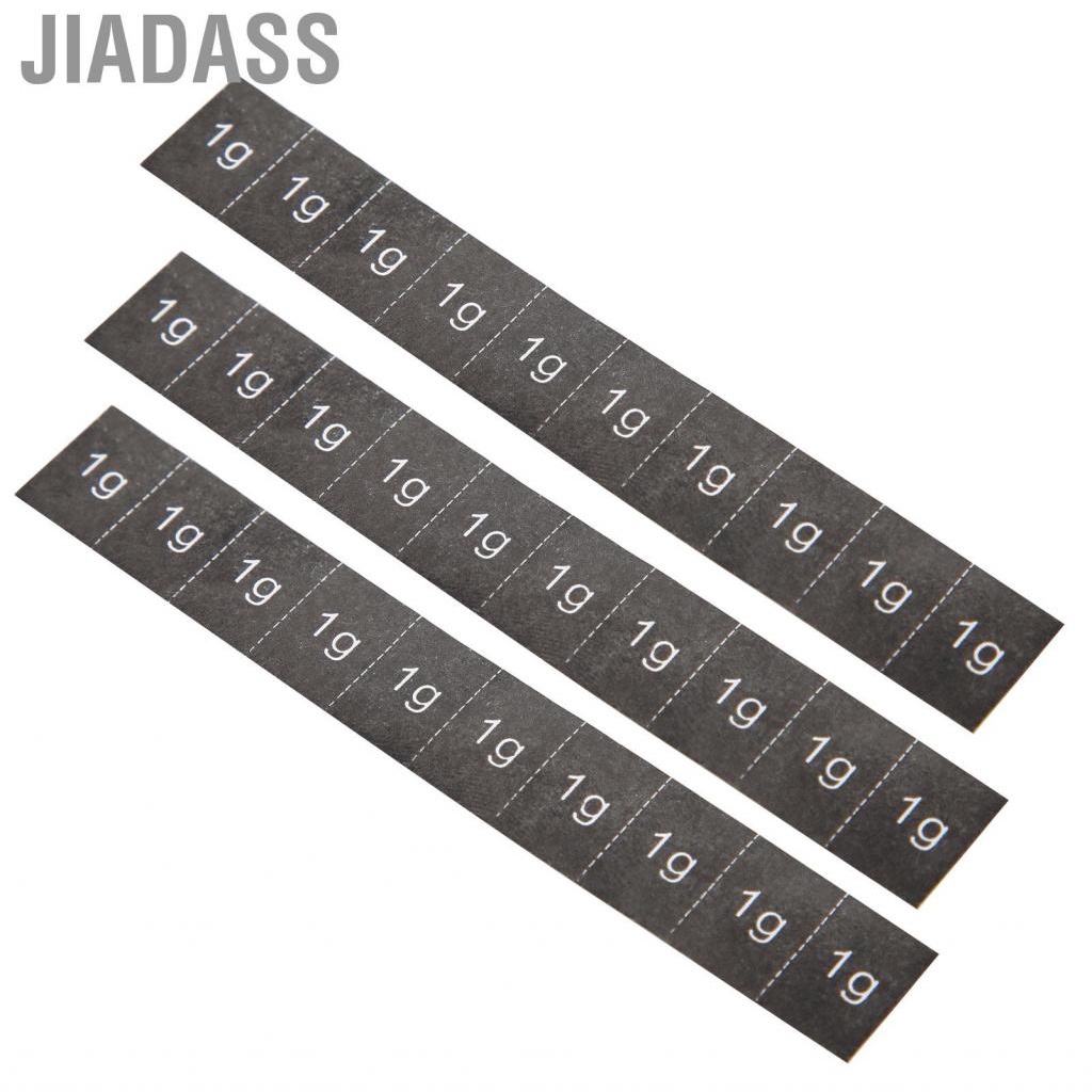 Jiadass 3 件裝高爾夫球桿膠帶條力量重量自黏運動握把零件