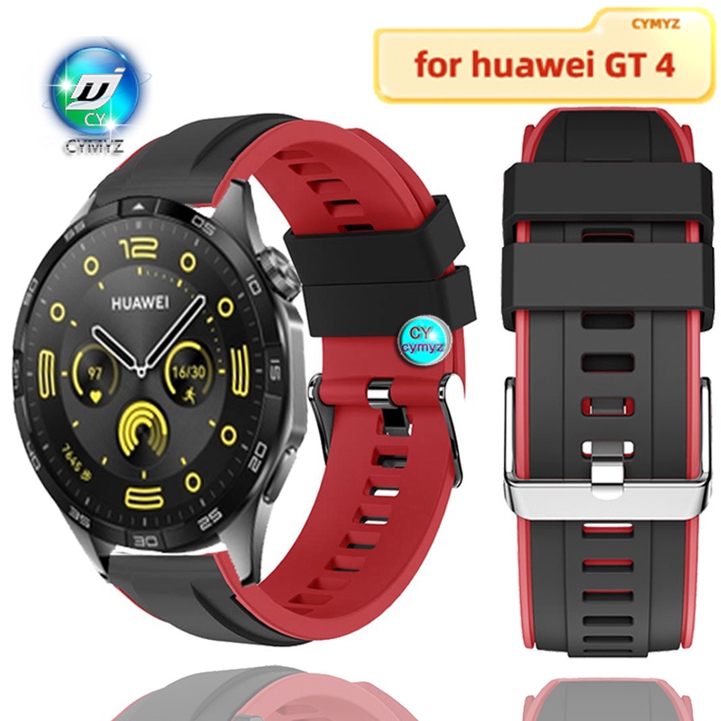 hauwei watch GT4 GT 4 錶帶 矽膠錶帶 華為 watch GT4 GT 4 錶帶 運動腕帶