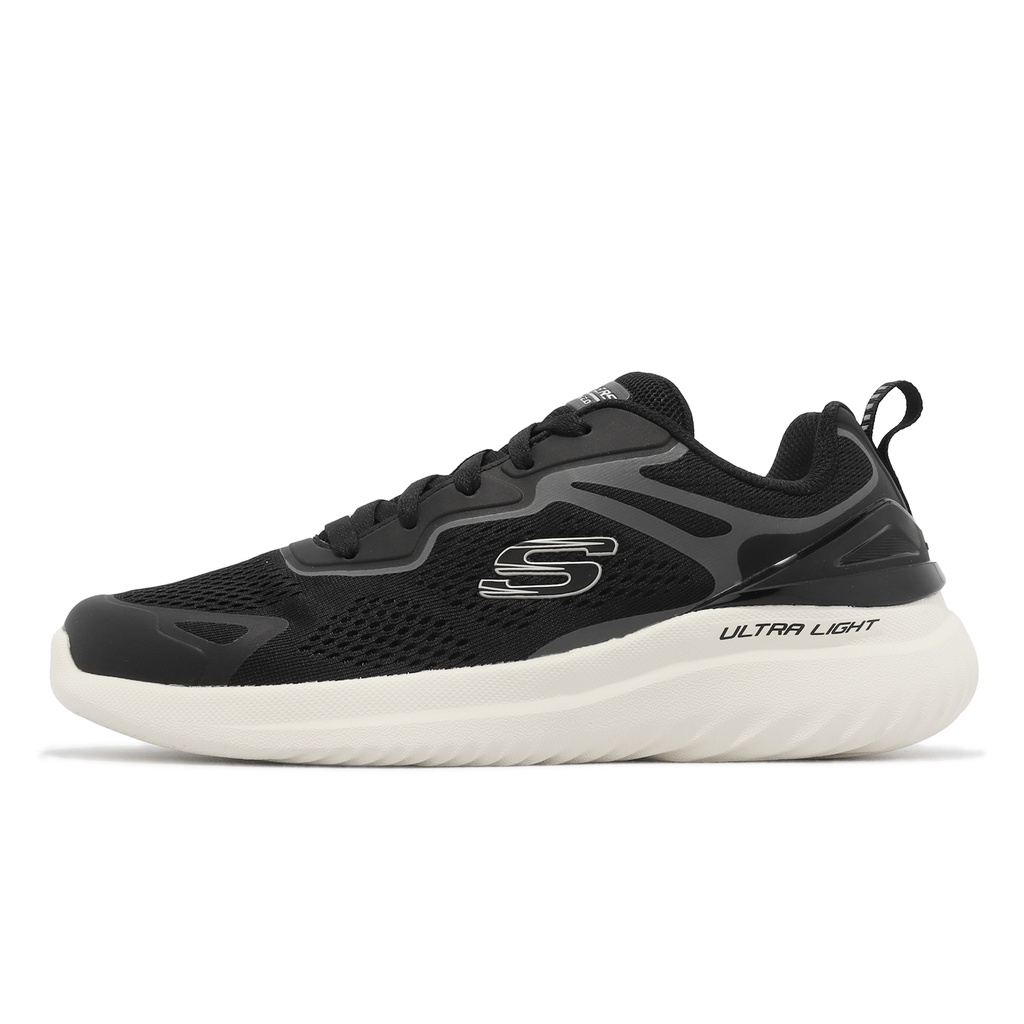 Skechers 休閒鞋 Bounder 2.0-Andal 黑白 寬楦 男鞋【ACS】 232674WBKGY