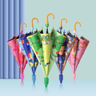 【台灣出貨】兒童卡通可愛黑膠雨傘 防曬 防紫外線雨傘 兒童雨傘 兒童自動雨傘 黑膠兒童雨傘 遮陽傘 雨傘 兒童遮陽傘