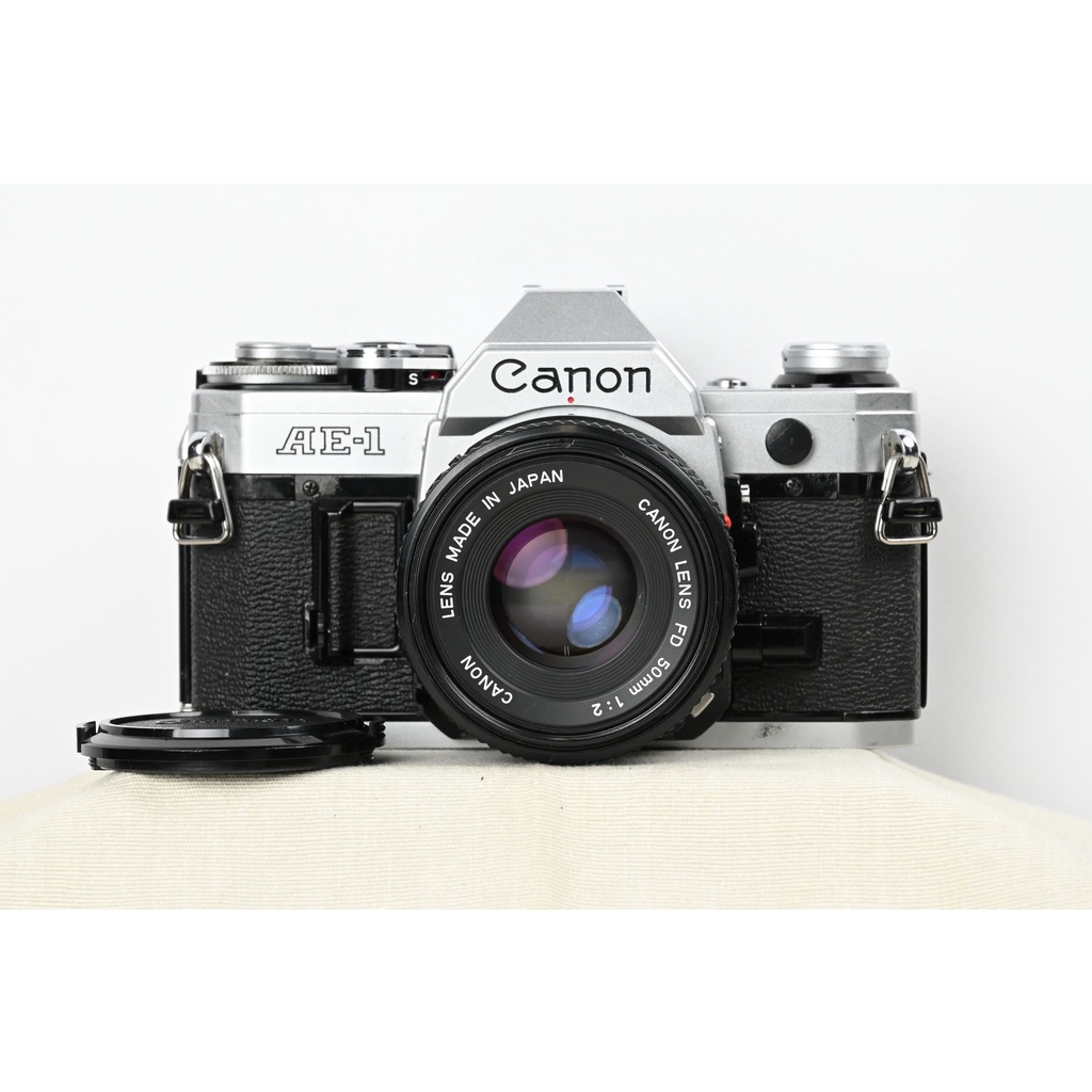 【森寫真機店】Canon AE-1（銀） #685 + Canon Lens FD 50mm 1:2 #804