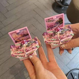 3D立體書鑰匙扣 折疊爆彈夢幻兒童解壓神器 情侶學生女孩高檔玩具爆款 DIY創意生活