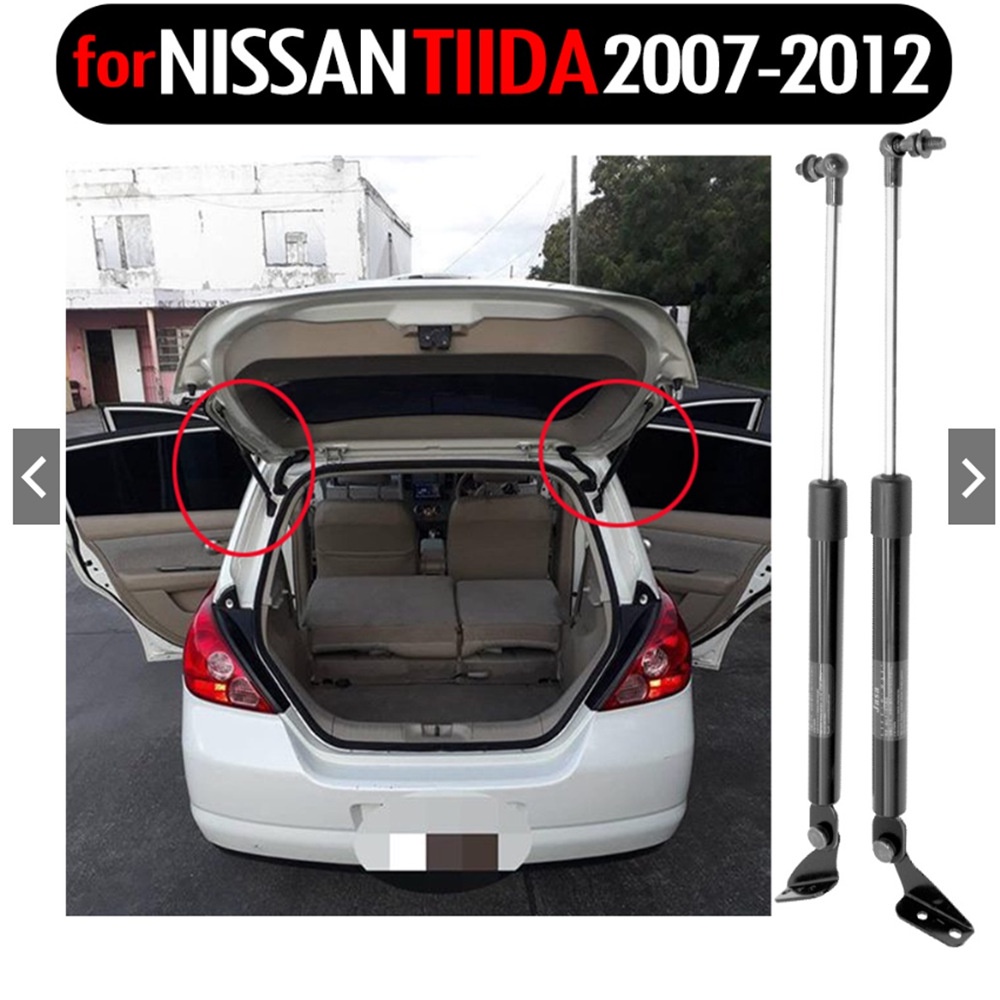 適用於NISSAN TIIDA 05-10款騏達後尾門液壓桿行李廂空氣彈簧