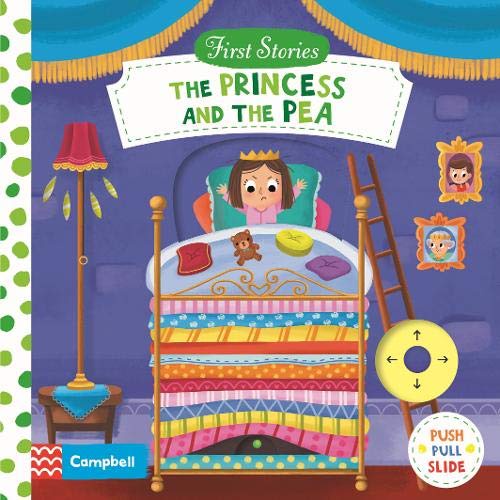 The Princess and the Pea (First Stories)(硬頁推拉書)(硬頁書)/Campbell Books【三民網路書店】