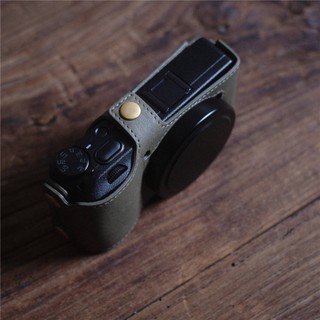 cam-in義大利真皮手工理光GRiii/GR3x照相機專用牛皮真皮保護皮套