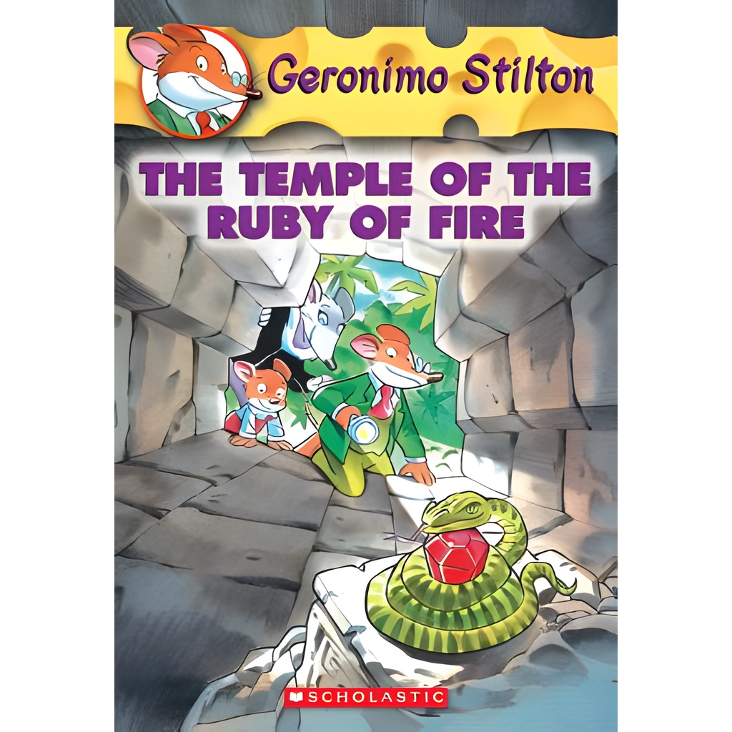 #14: The Temple of the Ruby of Fire (Geronimo Stilton)/Geronimo Stilton【禮筑外文書店】