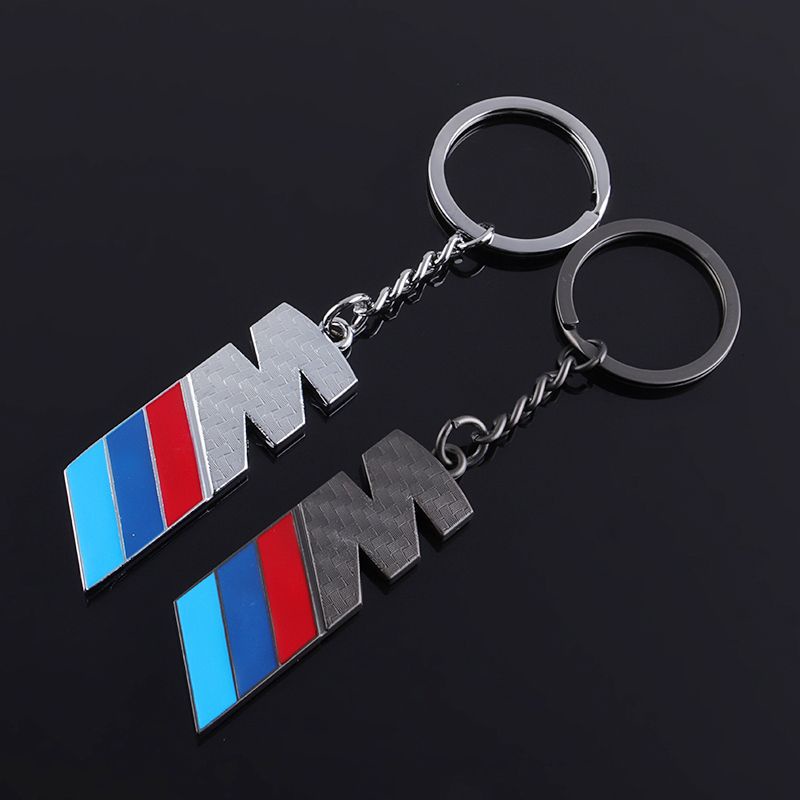 BMW鑰匙扣M1 M2 M3 M4 M5 M6 M7鑰匙M碳纖紋字母吊飾