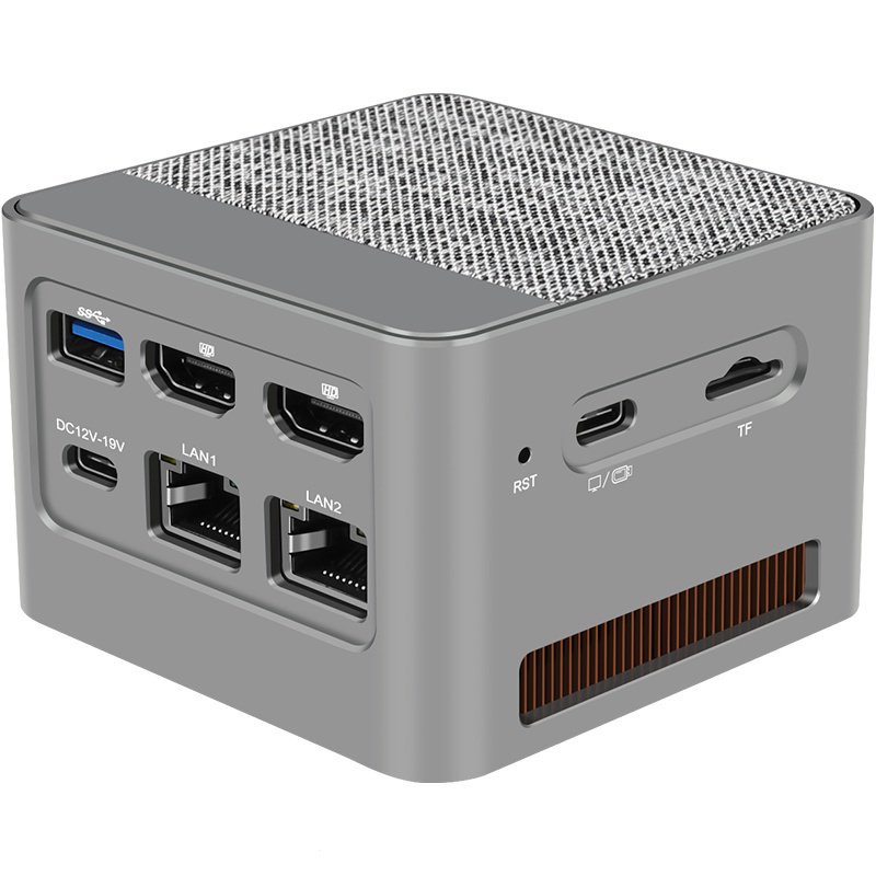 迷你主機/N100/N200/i3-N305雙網2.5Gintel魔方口袋PC迷你BOX盒子4K八核家用吃雞遊戲輕辦公