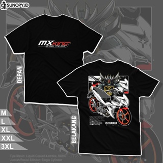 Hitam Mx King 摩托車 T 恤 Car Rider Driver 賽車賽車襯衫 Distro 男士女士黑色短