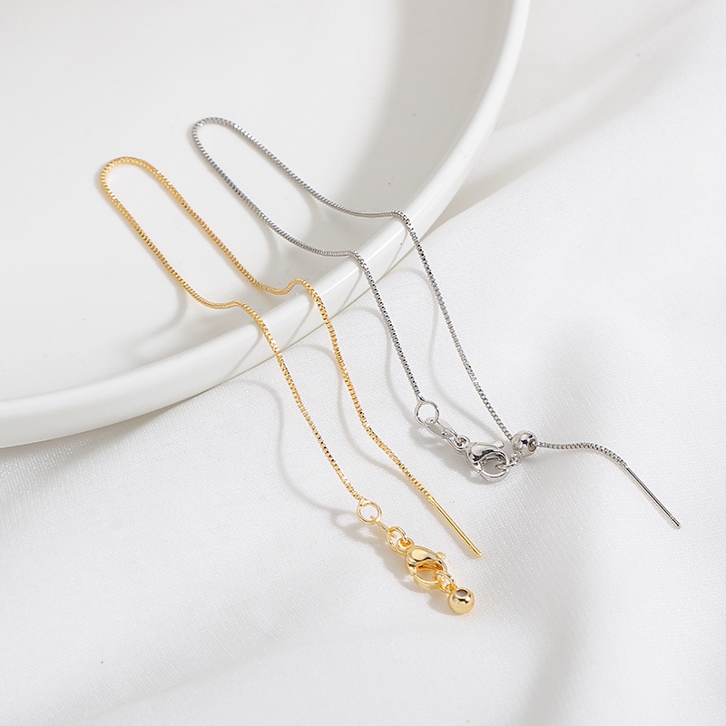 手鍊 18K 包金 針式 可調整 盒仔 萬能 手工 diy 製作 項鍊 串珠 飾品 材料 配件
