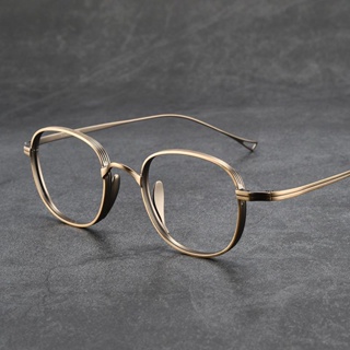 萬年龜同款超輕純鈦眼鏡框男防藍光平光學眼鏡架批發8016