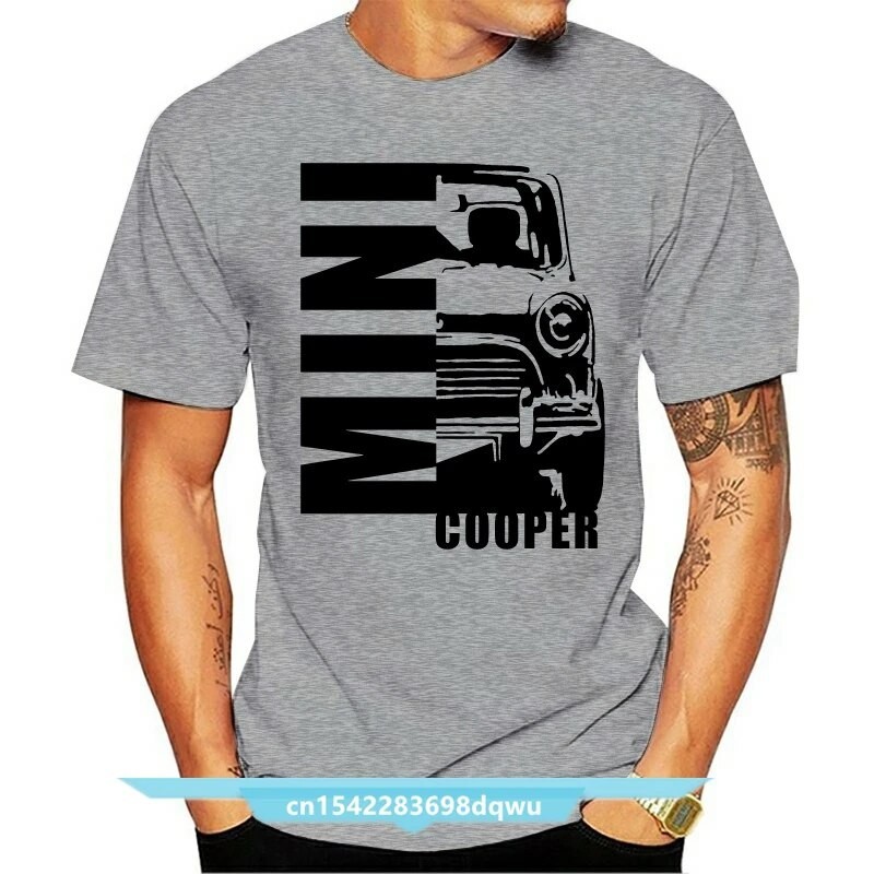 Mini Cooper 老爺車男士 T 恤男士 T 恤